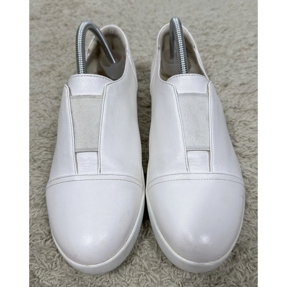 Alegria Posy Slip On Sneakers White Nappa Leather Comfort Womens Size EU 39 US 8